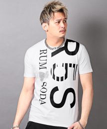 LUXSTYLE/RUMSODA(ラムソーダ)ライトストーンTシャツ/Tシャツ メンズ 半袖 ロゴ プリント ラインストーン/504663447