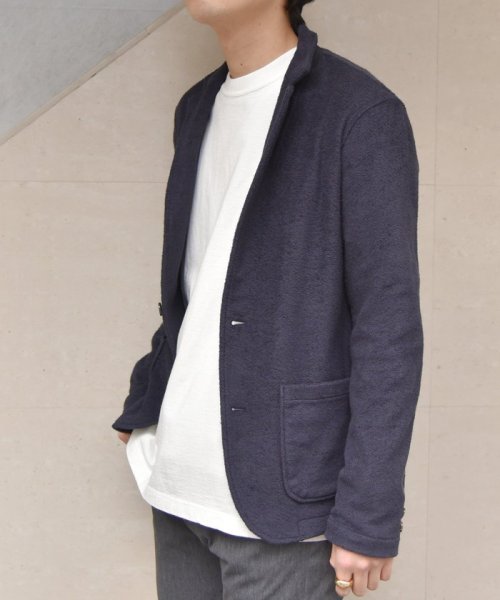 セール Ships Any Texbrid ストレッチ サマー パイル ジャケット シップス エニィ メンズ Ships Any Mens Magaseek