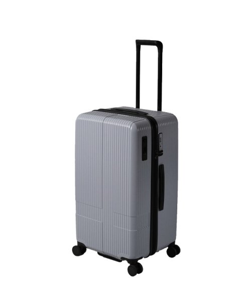 innovator(イノベーター)/イノベーター スーツケース Lサイズ 75L ストッパー付き 大容量 大型 縦長 軽量 innovator INV70/グレー
