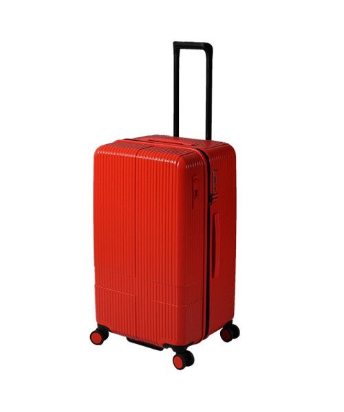 innovator(イノベーター)/イノベーター スーツケース Lサイズ 75L ストッパー付き 大容量 大型 縦長 軽量 innovator INV70/オレンジ