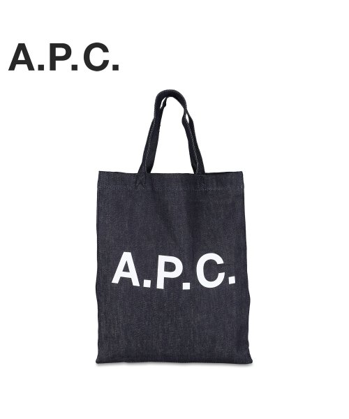 A.P.C.(アーペーセー)/A.P.C. アーペーセー トートバッグ メンズ レディース デニム TOTE BAG インディゴ COCSX M61569/その他