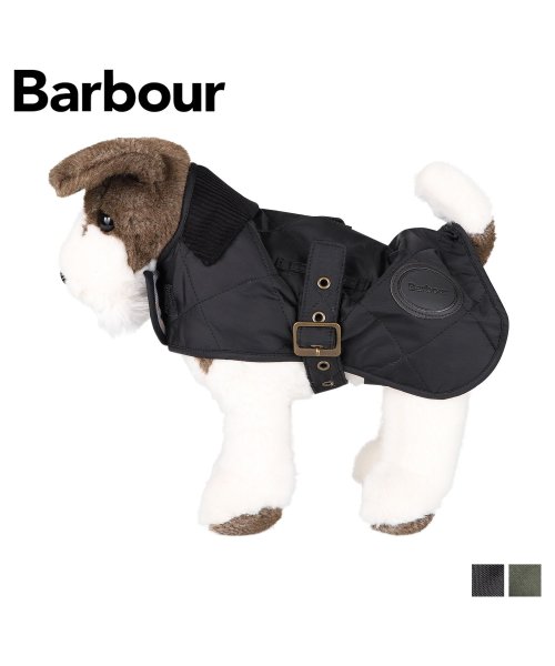 Barbour(バブアー)/Barbour バブアー ドッグウェア カジュアル 犬服 コート Quilted Dog Coat ブラック オリーブ 黒 DCO0004/その他