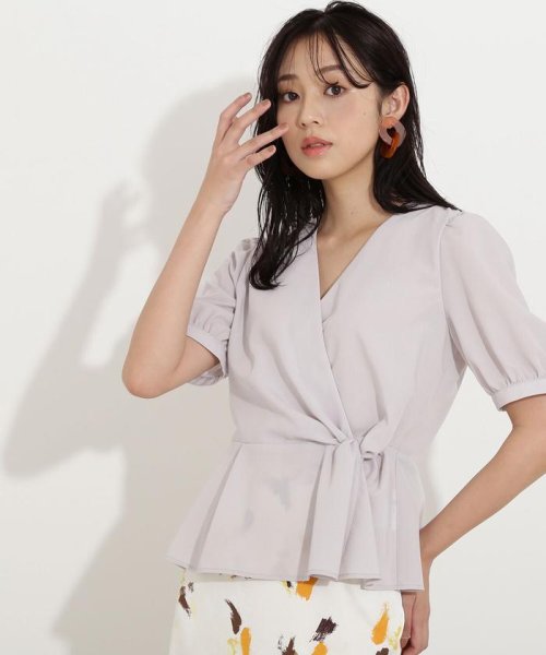 セール カシュクールブラウス ナチュラルビューティーベーシック Natural Beauty Basic Magaseek セール カシュクールブラウス ナチュラルビューティーベーシック Natural Beauty Basic Magaseek