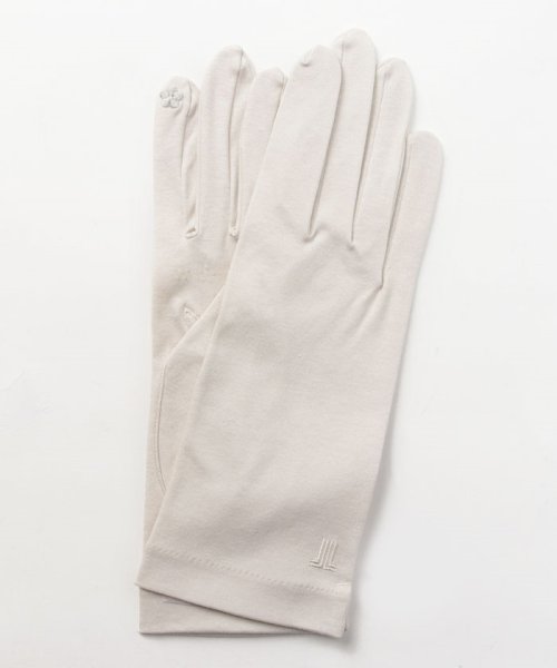 LANVINCOLLECTION（GLOVE)(ランバンコレクション（手袋）)/UVグローブ/ベージュ