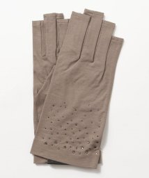 LANVINCOLLECTION（GLOVE)(ランバンコレクション（手袋）)/UVグローブ/グレー