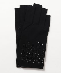 LANVINCOLLECTION（GLOVE)(ランバンコレクション（手袋）)/UVグローブ/黒