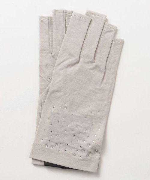 LANVINCOLLECTION（GLOVE)(ランバンコレクション（手袋）)/UVグローブ/ベージュ