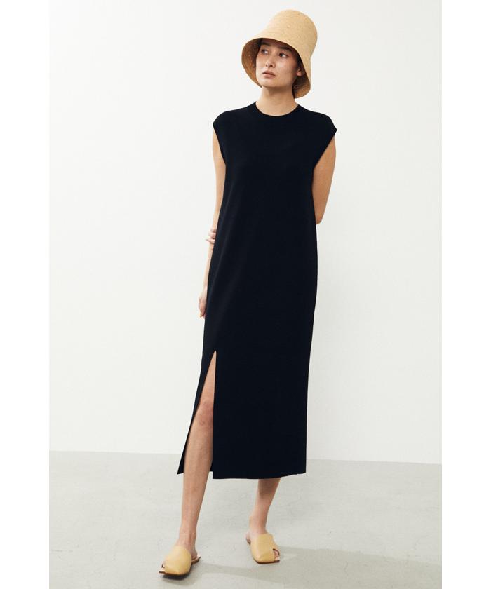 washable slit one－piece(504665927) | ブラックバイマウジー(BLACK