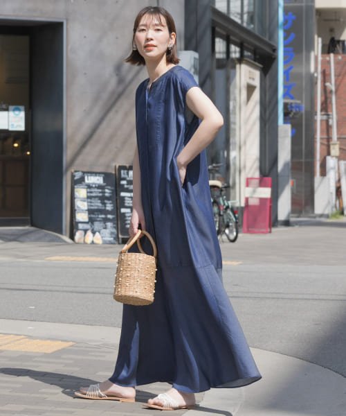 セール F By Rosso シャンブレーデニムフレンチワンピース Urban Research Rosso Urban Research Rosso Magaseek