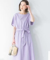 URBAN RESEARCH ROSSO(URBAN　RESEARCH　ROSSO)/『UR GREEN』2WAYウエストマークワンピース/LILAC