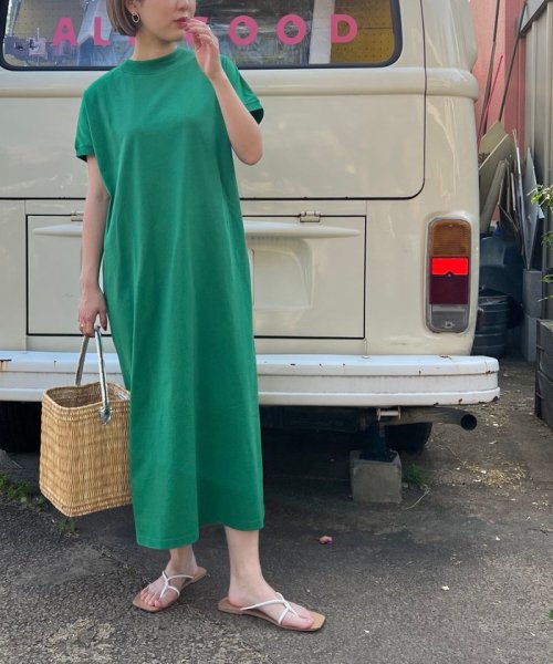 セール Web限定復刻 リピt 綿100 Usaコットンハイネックロングワンピース コーエン Coen Magaseek