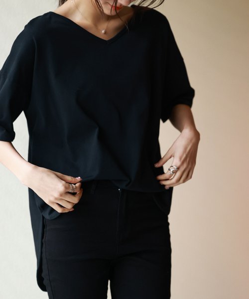 コットン100%】オーバーサイズラウンドカットTシャツ(504666935) | セゾン ド パピヨン(SAISON DE PAPILLON) - MAGASEEK コットン100%】オーバーサイズラウンドカットTシャツ(504666935) | セゾン ド パピヨン(SAISON DE PAPILLON) - MAGASEEK