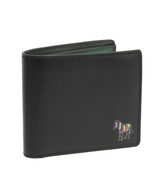 Paul Smith(ポールスミス)/PaulSmith ポールスミス 二つ折り財布 折り財布 財布/ブラック