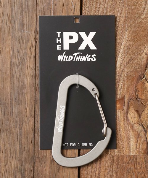 ar/mg(エーアールエムジー)/【63】【WPX220027】【THE PX by WILDTHINGS】CARABINER M/グレー