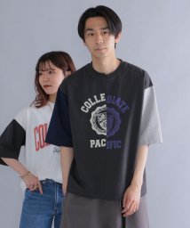 SHIPS MEN/*【SHIPS別注】Collegiate Pacific: カレッジプリント ドッキング Tシャツ/504670937