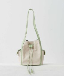 LOWELL Things(LOWELLThings)/●【WEB限定】メッシュショルダーBAG/グリーン