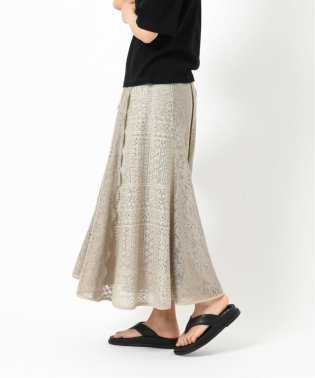 IENA/《追加予約》レース切り替えスカート/504673145