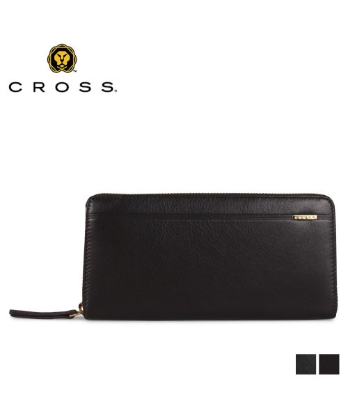 CROSS(クロス)/クロス CROSS 財布 長財布 メンズ ラウンドファスナー CENYURY WALLET ブラック ブラウン 黒 AC－998369 /ブラック