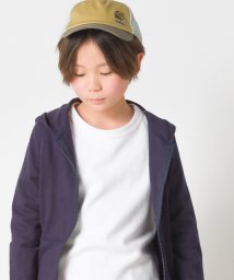 OMNES(オムネス)/【OMNES】キッズ 刺繍入りメッシュキャップ 帽子/モカ