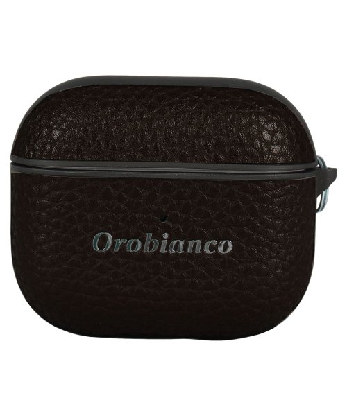 Orobianco(オロビアンコ)/オロビアンコ Orobianco エアーポッズプロ AirPods Proケース カバー メンズ PU LEATHER AIRPODS PRO CASE ブラッ/その他