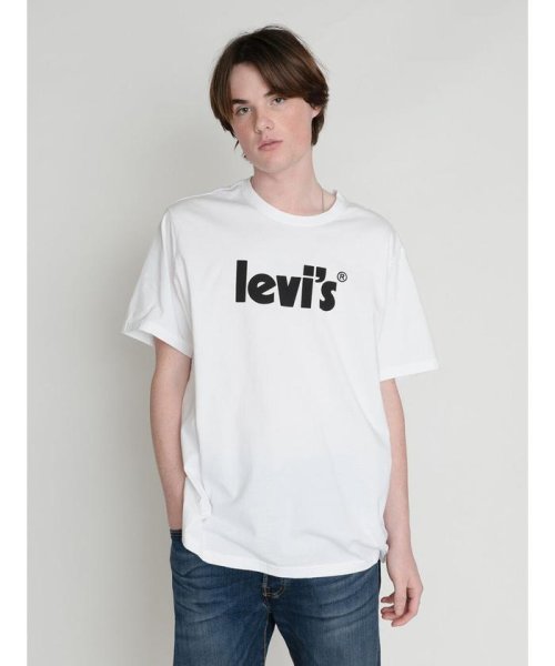 Levi's(リーバイス)/リラックスフィット Tシャツ POSTER WHITE/NEUTRALS