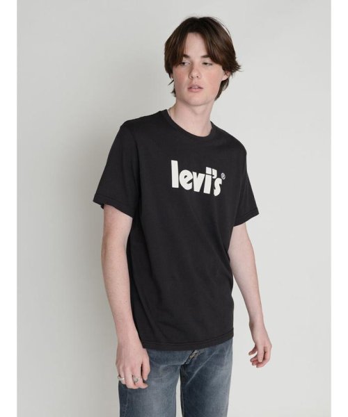 Levi's(リーバイス)/リラックスフィット Tシャツ POSTER CAVIAR/BLACKS