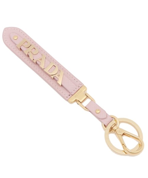セール プラダ キーリング キーホルダー サフィアーノ ピンク メンズ レディース Prada 1pp067 053 F0e18 プラダ Prada Magaseek