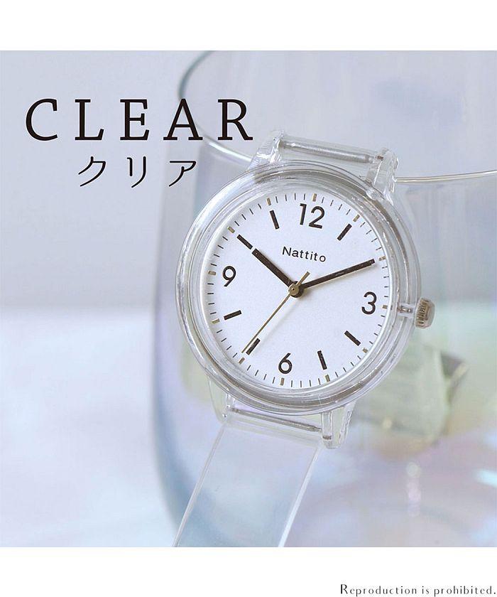 セール】【メーカー直営店】腕時計 レディース フラッペ クリア素材 ...