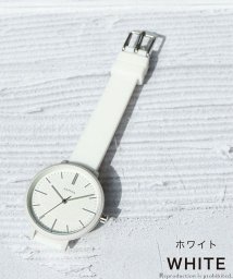 nattito(ナティート)/【メーカー直営店】腕時計 レディース ピチカ レディース シリコンベルト 人気 トレンド フィールドワーク YM050/ホワイト