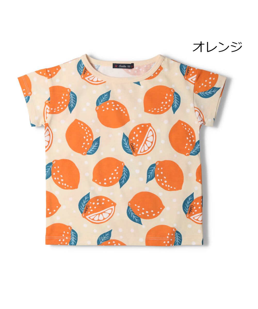 セール】【子供服】 Caldia (カルディア) 総柄半袖Ｔシャツ 100cm