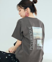 VIS(ビス)/オーガニックコットンアソートプリントTシャツ【susutainable】/スミクロ（05）