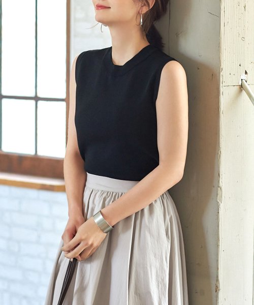 涼感ノースリーブニットトップス スタイルデリ Style Deli Magaseek