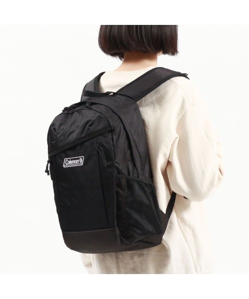 Coleman(Coleman)/公認販売店 コールマン リュック 通学 通勤 キッズ Coleman 15L 軽量 リュックサック A4 小さい 15リットル デイパック 撥水 ウォーカー15/ブラック系4