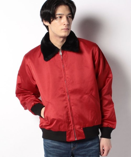 LEVI’S OUTLET(リーバイスアウトレット)/LVC CLIMATE SEAL JACKET SCRIPT RED/レッド