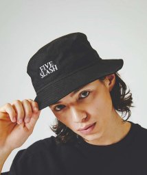 5351POURLESHOMMES/【5/】NEW ERA バケット01 コットン ブラック/504652420