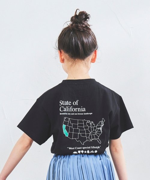 セール Coen キッズ ジュニア カリフォルニアスーベニアtシャツ コーエン キッズ Coen Magaseek