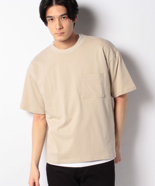 セール Bluestandard 重ね着2枚セット ポケット付き Bigフィットtシャツ ジーンズメイト Jeans Mate Magaseek