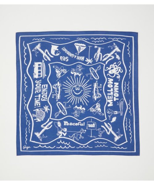 RODEO CROWNS WIDE BOWL(ロデオクラウンズワイドボウル)/RYU AMBE BANDANA/NVY