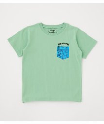 RODEO CROWNS WIDE BOWL(ロデオクラウンズワイドボウル)/キッズRYU AMBE POCKET Tシャツ/L/GRN1