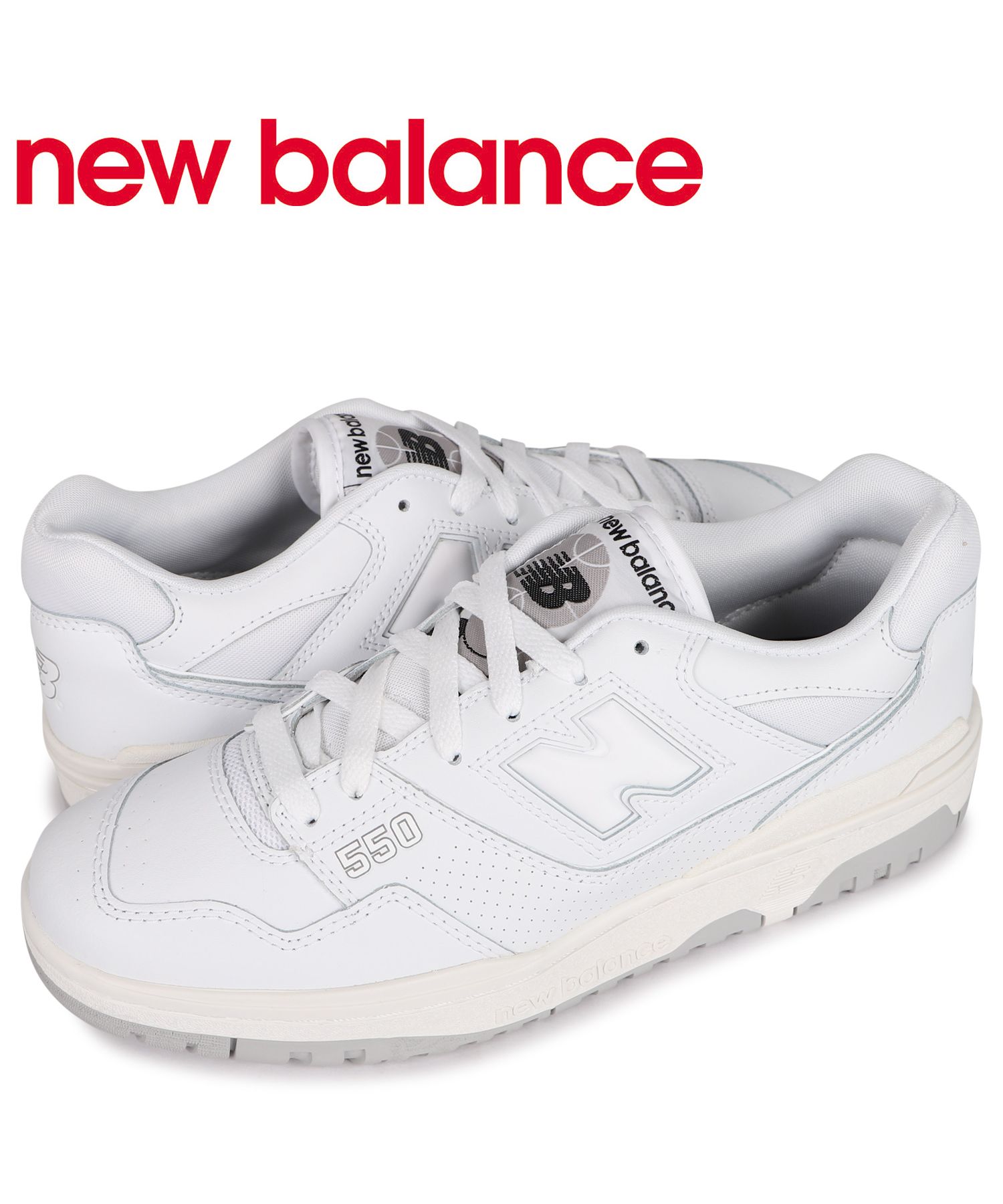 new balance BB550PB1　WHITE  23.5