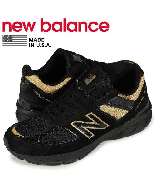 セール ニューバランス New Balance 990 スニーカー メンズ Dワイズ Made In Usa ブラック 黒 M990bh5 ニューバランス Newbalance Magaseek