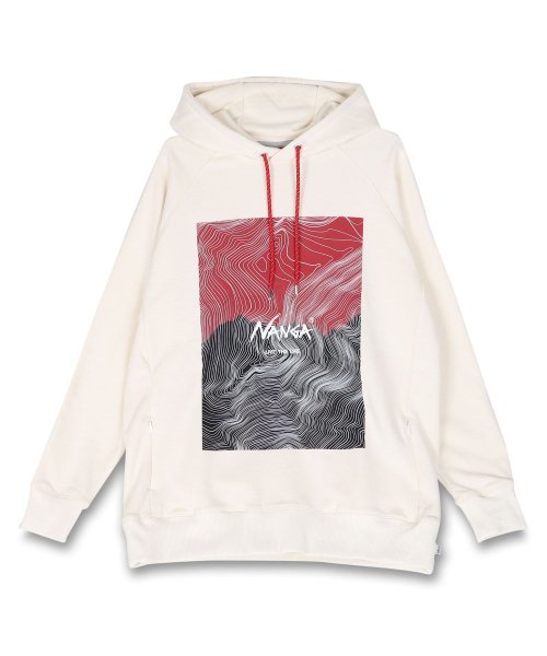 Nanga ナンガ スウェット パーカー プルオーバー エコ ハイブリッド コントアーマップ ロゴ メンズ レディース Eco Hybrid Contour M ナンガ Nanga Magaseek