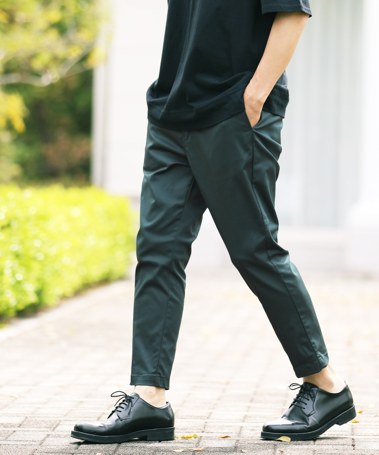 Dickies(ディッキーズ) TC stretch ankle easy Pants / 9分丈 アンクルパンツ イージーパンツ チノパン メンズ  テーパード