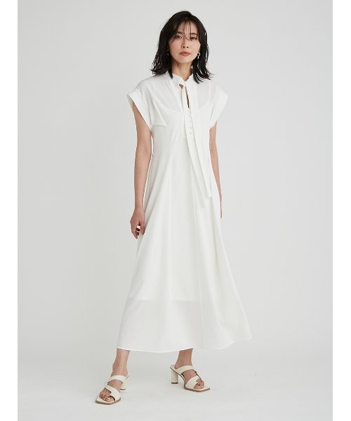 ステッチデザインシェイプドレス フレイ アイディー Fray I D Magaseek