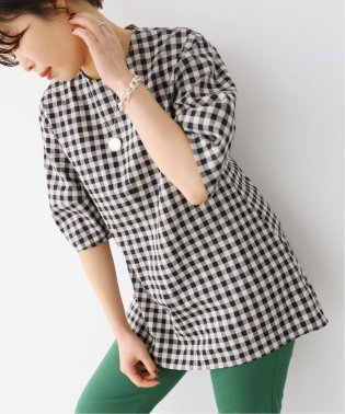 IENA/《予約》リネンリヨセルフォルムブラウス/504678123