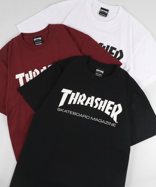 THRASHER(スラッシャー)/【THRASHER/スラッシャー】 グラフィックロゴ プリント半袖Tシャツ/MAG LOGO S/S TEE/ブラック