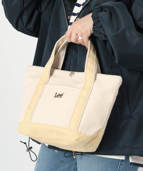セール Lee リー ブランドロゴ キャンバス ミニ トートバッグ Lee Lee Magaseek