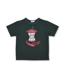 WASK(ワスク)/【 接触冷感 】 アップル プリント Tシャツ（100～160cm）/グリーン