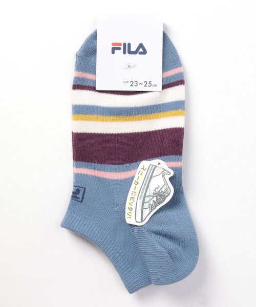 FILA socks Ladies(フィラ　ソックス　レディース)/レディース ソックス/ブルー