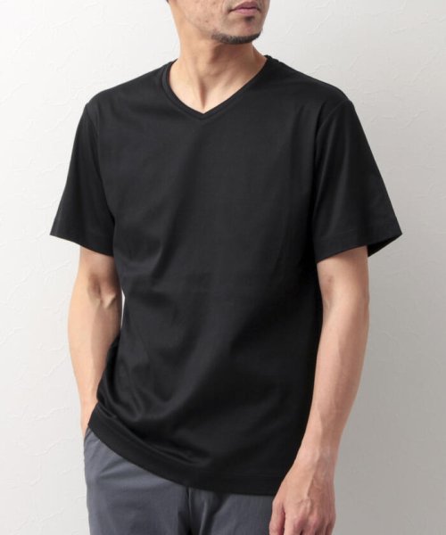 セール ベーシックvネックt 機能素材のジャケットのインナーに最適ｔシャツ シュテットシュタイン Stutostein Magaseek